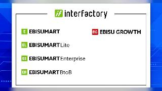 インターファクトリーが「ebisumart」などのサービスブランドを刷新。サービス名やシンボルカラーの統一など