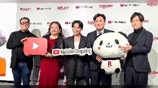 「YouTube」ショッピングのアフィリエイト機能がスタート。楽天グループが初パートナーに、動画から「楽天市場」へ直接誘導