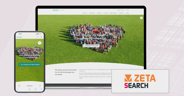 ZETA、EC商品検索・サイト内検索エンジン「ZETA SEARCH」を花王のグローバルサイトに導入