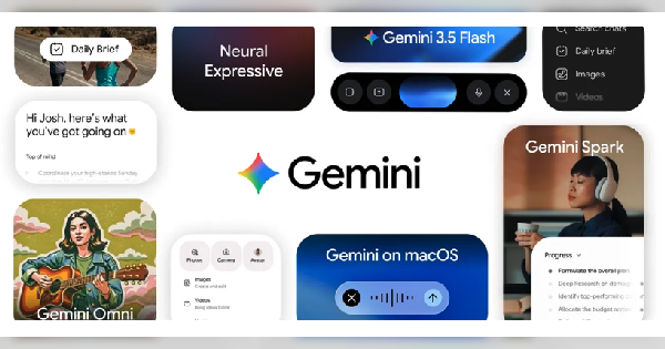 Google「Gemini」がエージェント型AIへ進化、新UI導入や24時間タスク遂行の「Gemini Spark」発表