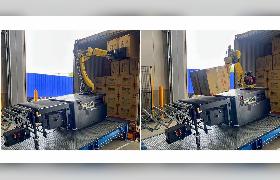 SGホールディングスグループ、サンワサプライの物流センターにAI搭載の荷降ろしロボットを導入